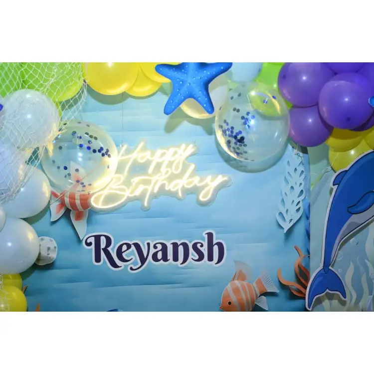 Happy Birthday Neon Light